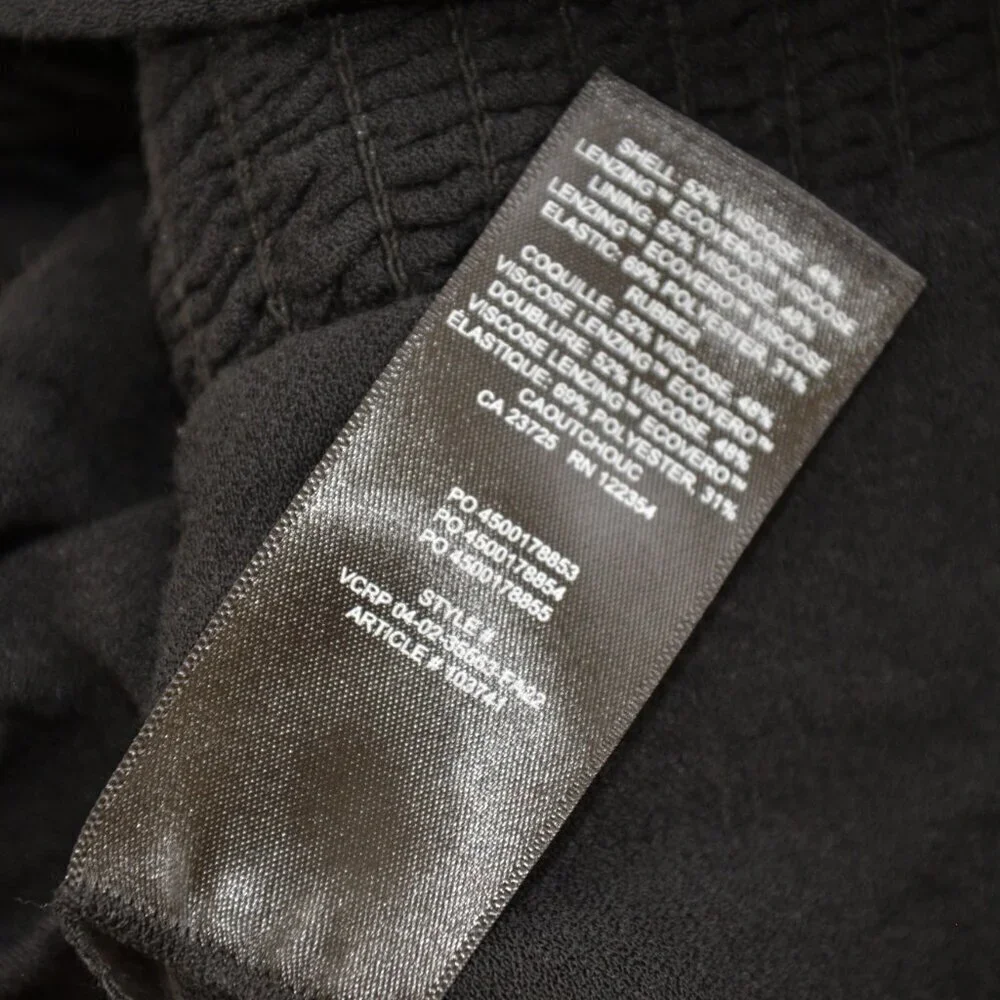 Aritzia Wilfred Novella Blouse Black Sz XS - Picture 6 of 6